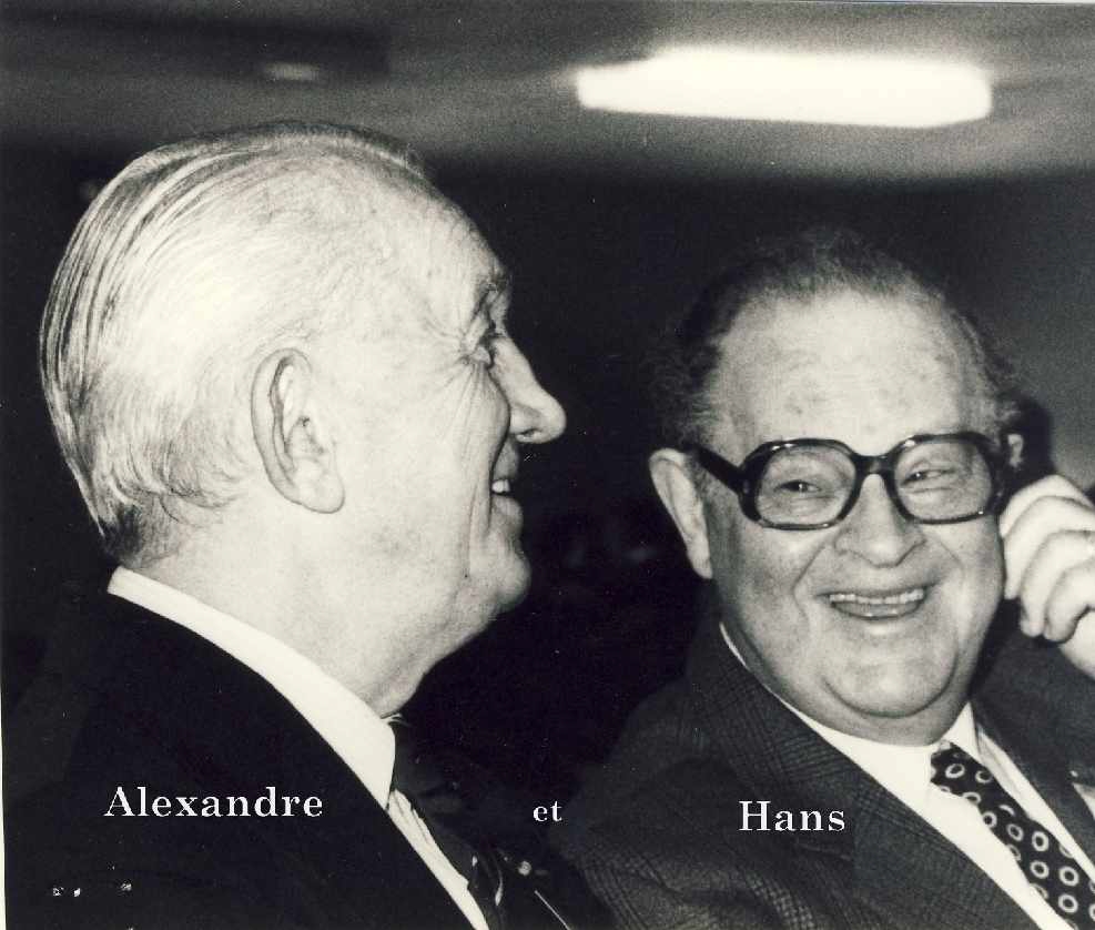 Alexandre Chappé und Hans Winkel